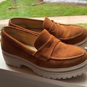 Patina by Portland Leather chunky Zoe loafers size 9.5